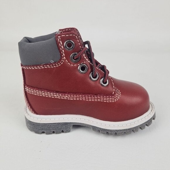 Timberland 6In Classic TODDLER Boots Outdoors Tabasco Leather - Picture 3 of 8